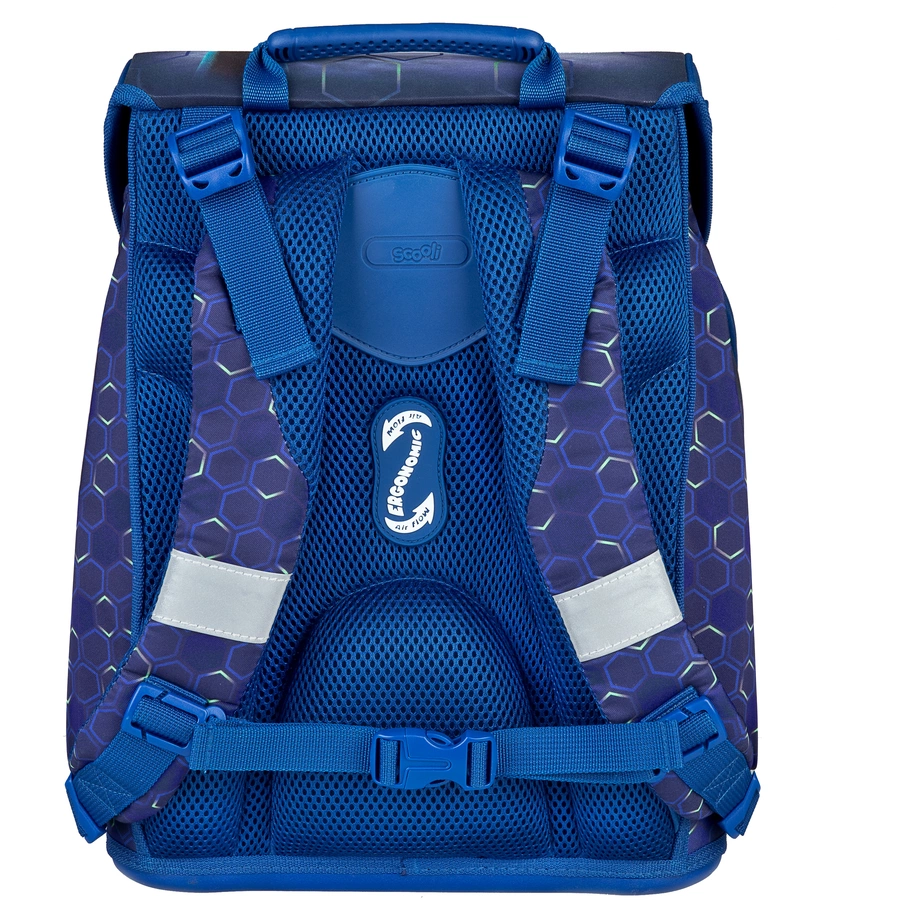 Scooli EasyFit Schulranzen - Set Team Player