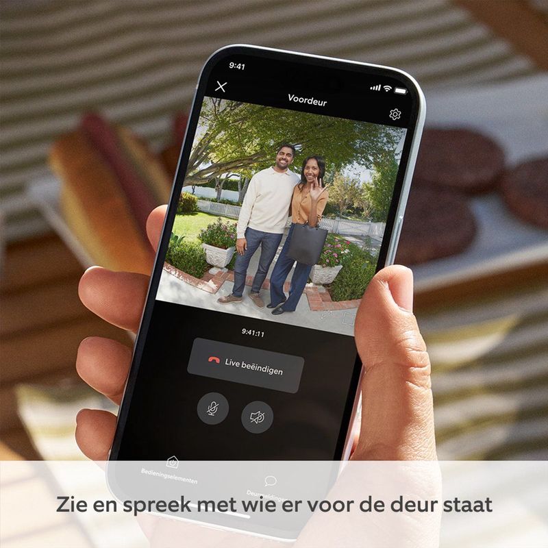 Ring - Battery Video Doorbell Met Chime