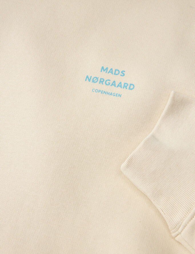 Mads Nørgaard - Copenhagen Standard Crew Logo Sweat Sand