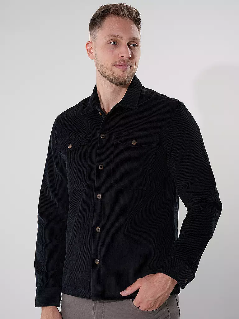JACK & JONES Overshirt JJEEDDIE schwarz