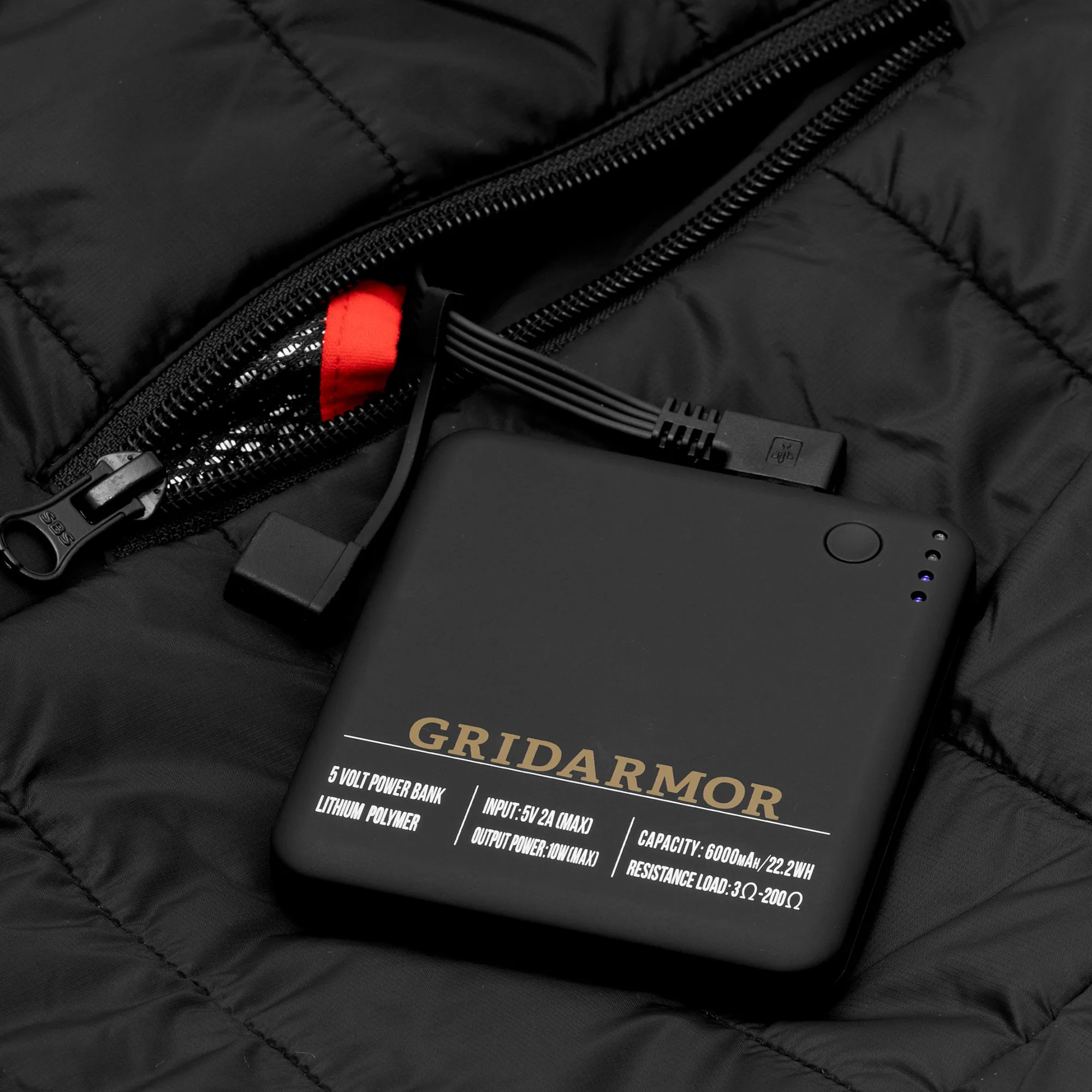 Gridarmor Heat Vest Black