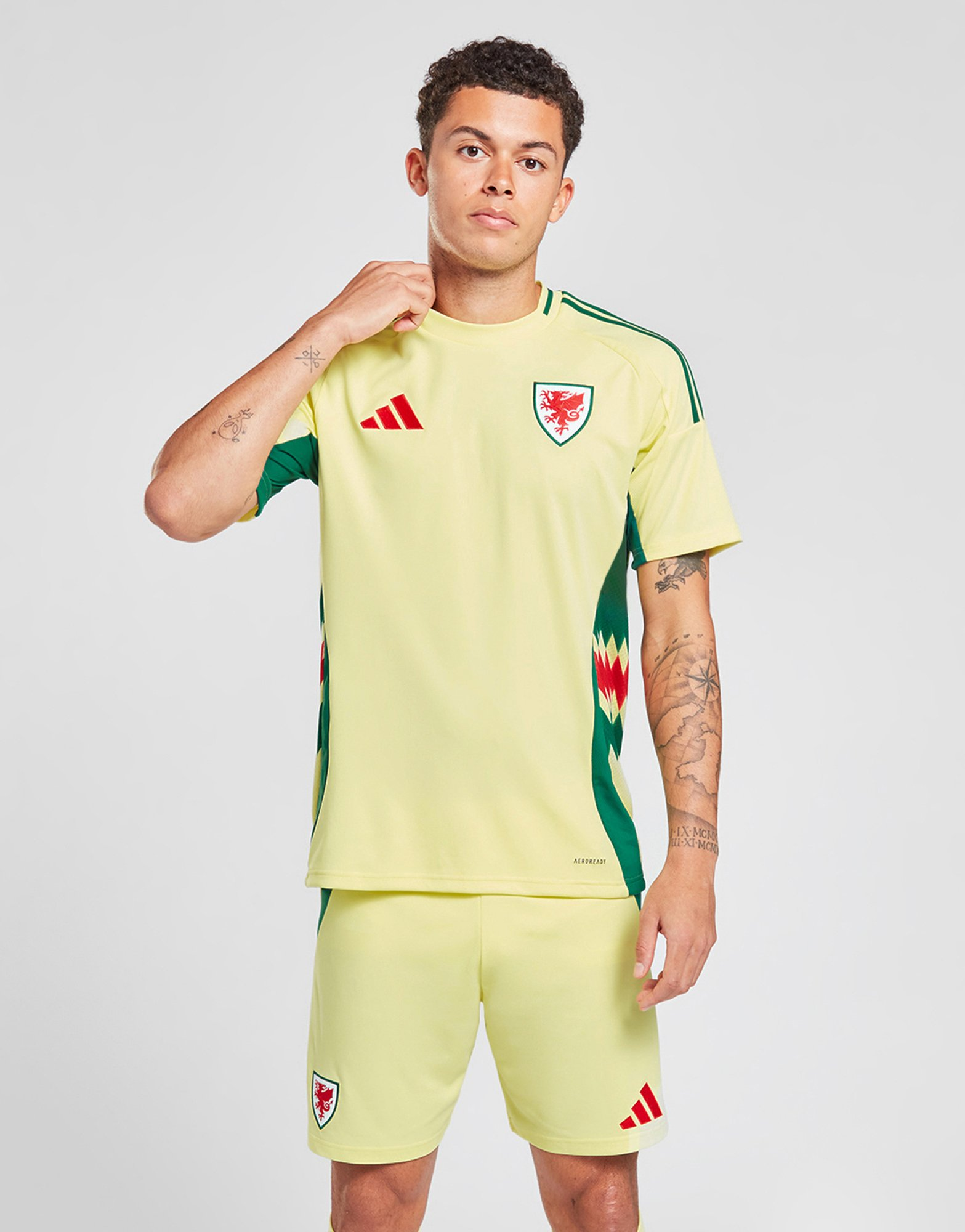 adidas Maillot Pays de Galles 2024 Match Extérieur Homme