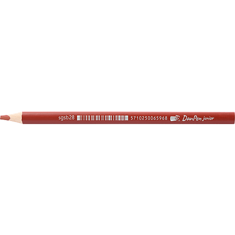 Danpen junior jumbo farveblyant - brun
