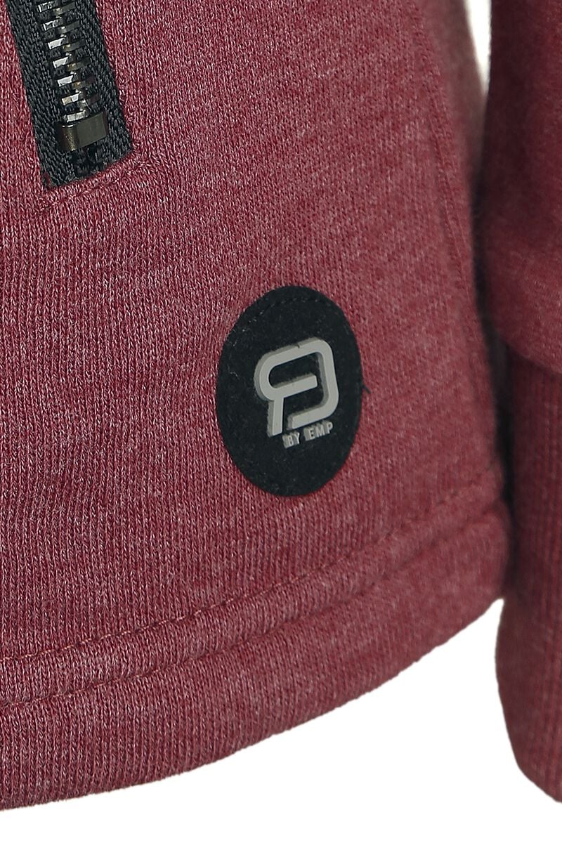Let It Rock | RED by EMP Sweat-shirt zippé à capuche