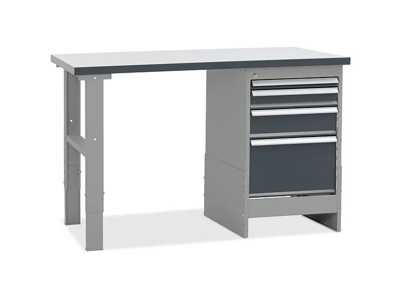 Filebænk komb. 6 2000x800 mm