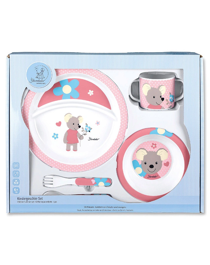 Kindergeschirr-Set MAUS MABEL 5-teilig in rosa