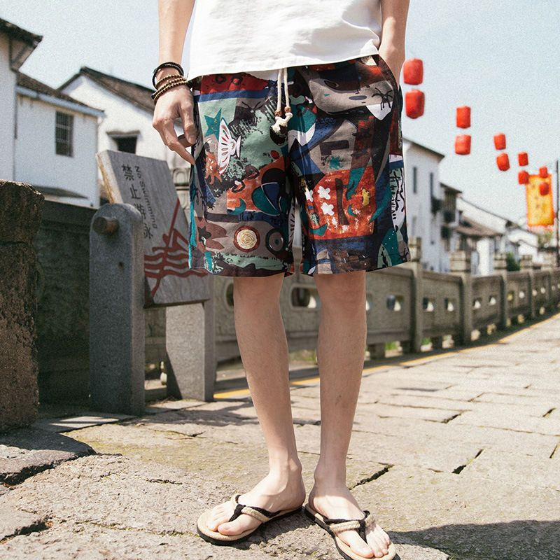 Aozora - Print Shorts