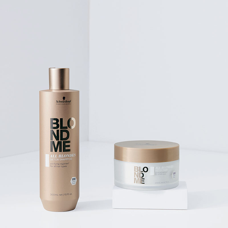 Shampooing purifiant pour tous types de cheveux blonds Blondme
