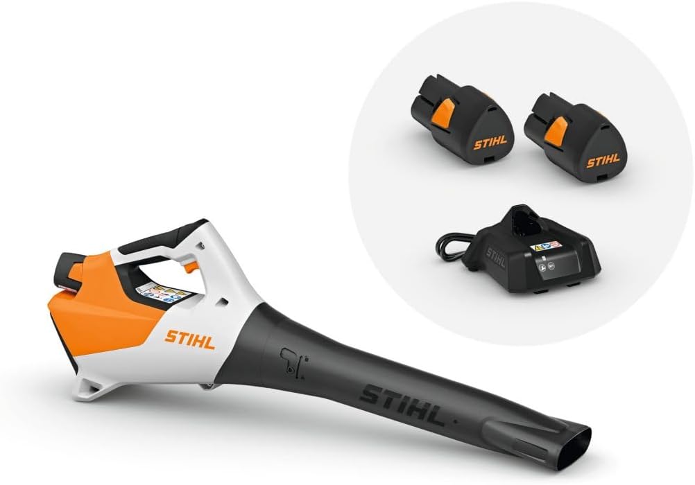 STIHL Akku-Blattgebläse BGA 30 mit 2 Akkus AS2 und 1 Ladegerät AL1