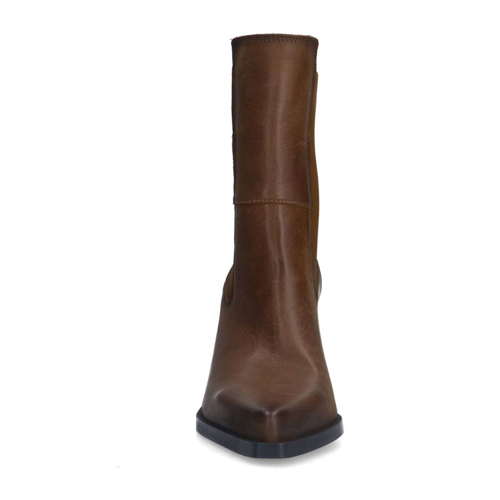 Sacha leren chelsea boots bruin
