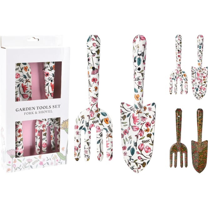 Gartenwerkzeug - Gabel und Schaufel - Geschenkset  - 1 Stück
