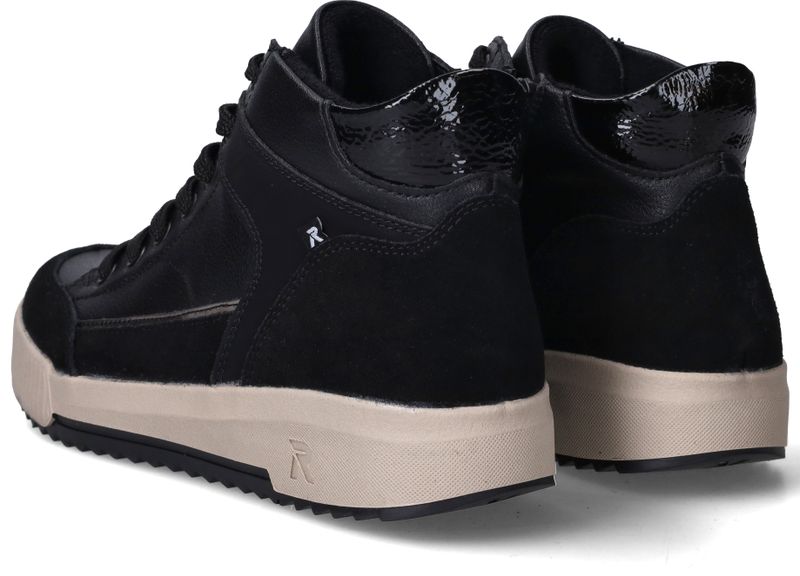 Rieker Sport Veterschoenen Zwart Dames
