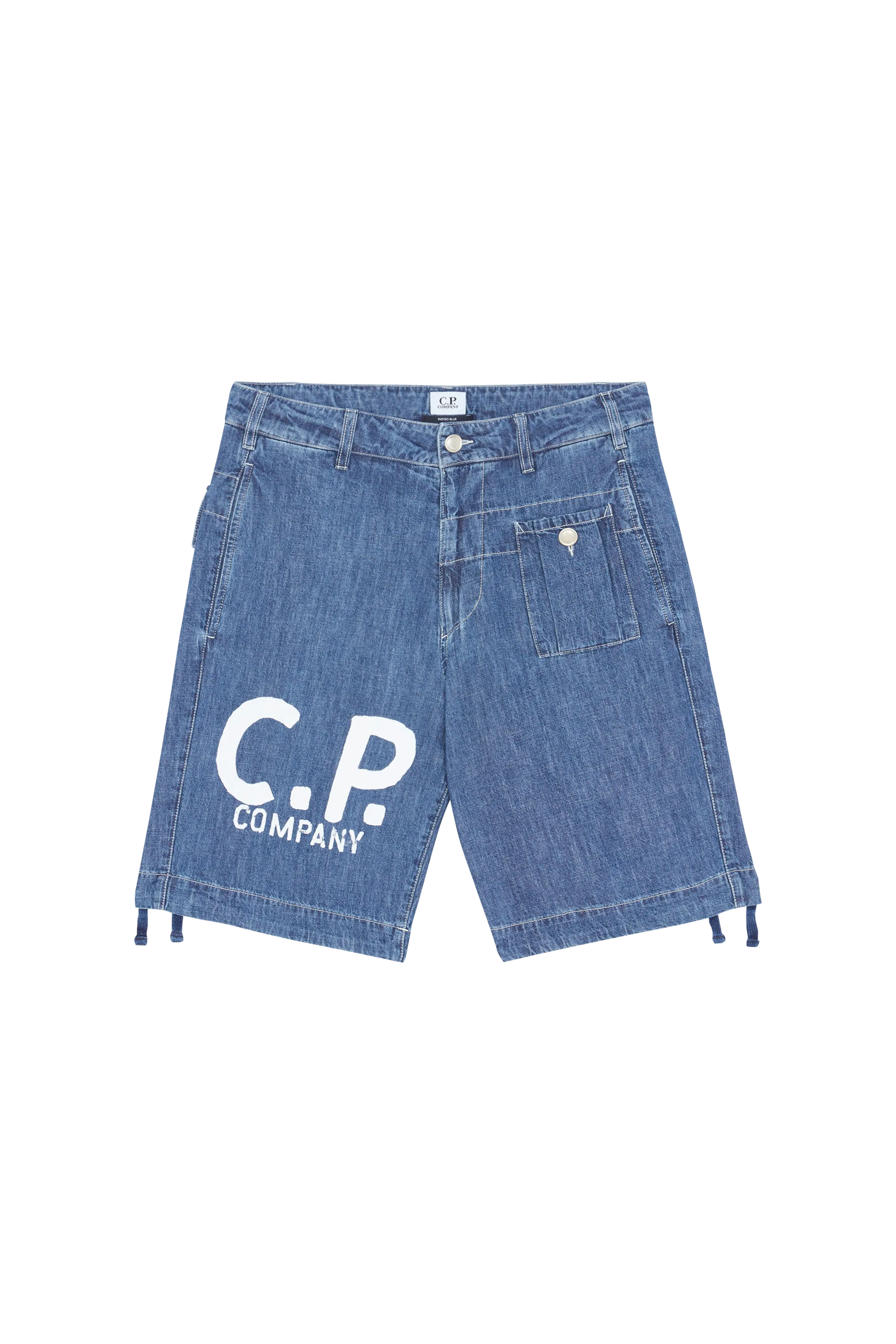 C.P. COMPANY Short  BLU UTILITY SHORTS Bleu