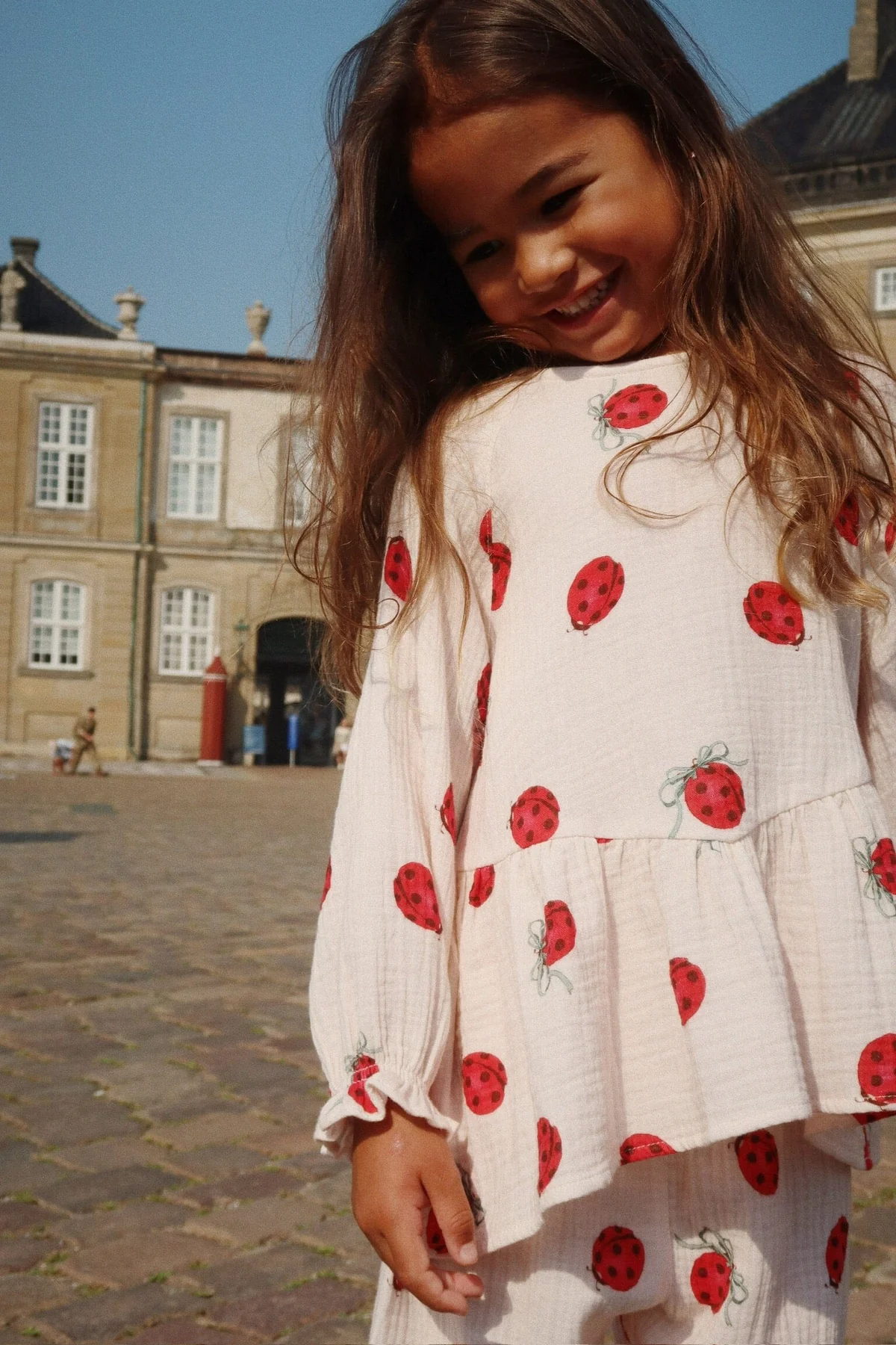 Konges Sløjd Coco Ladybug Blouse Gots Ks102212