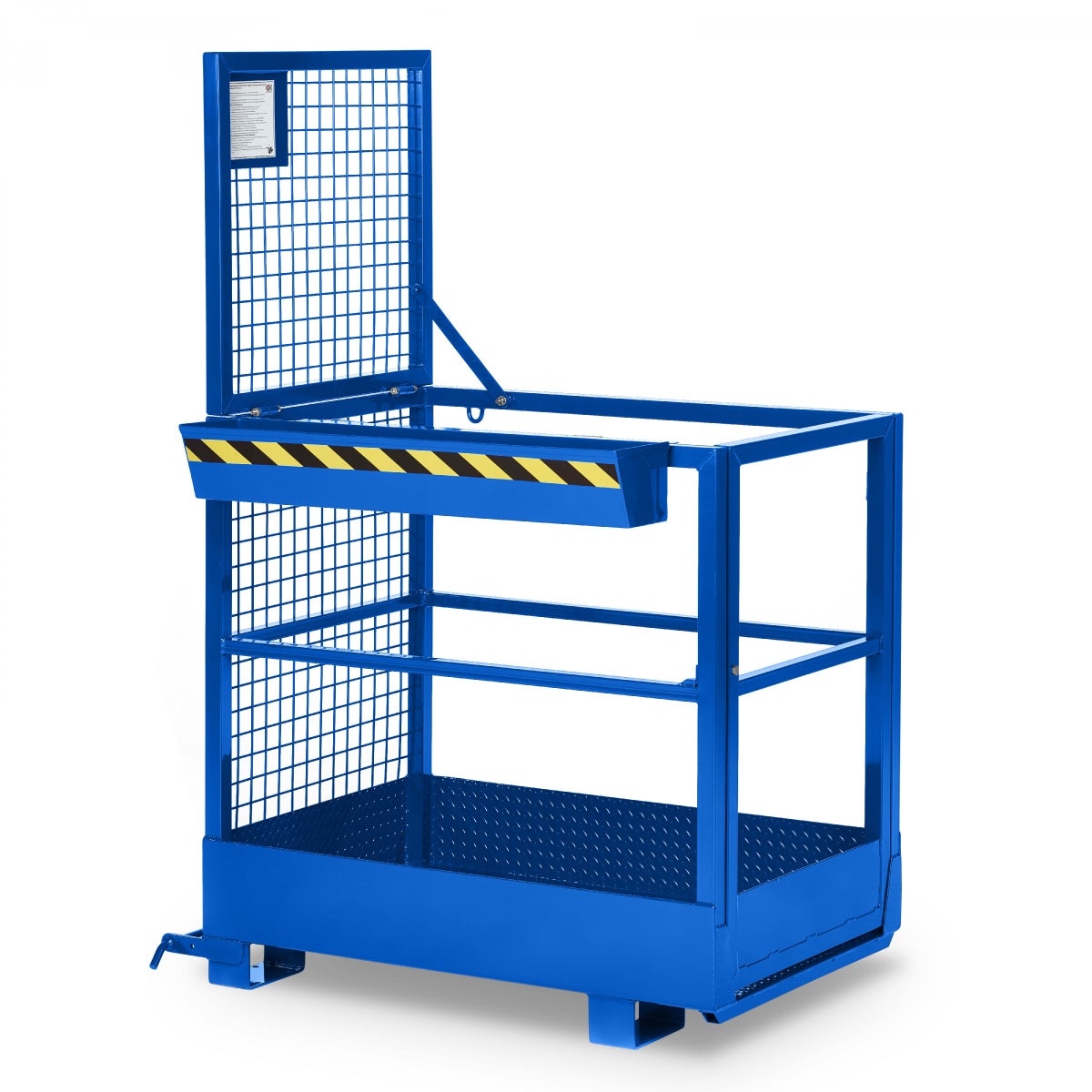 RR Industrietechnik werkmand type RAK-SLIM 800x800x1910mm RAL5010 Gentiaanblauw