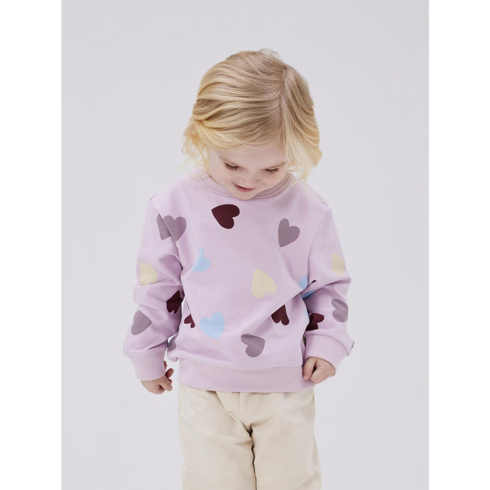 Køb Name It Winsome Orchid Smile Regular Sweatshirt