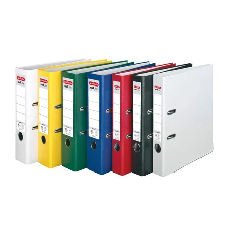Herlitz Ordner PP A4 5cm FSC-Mix maXfile protect grün