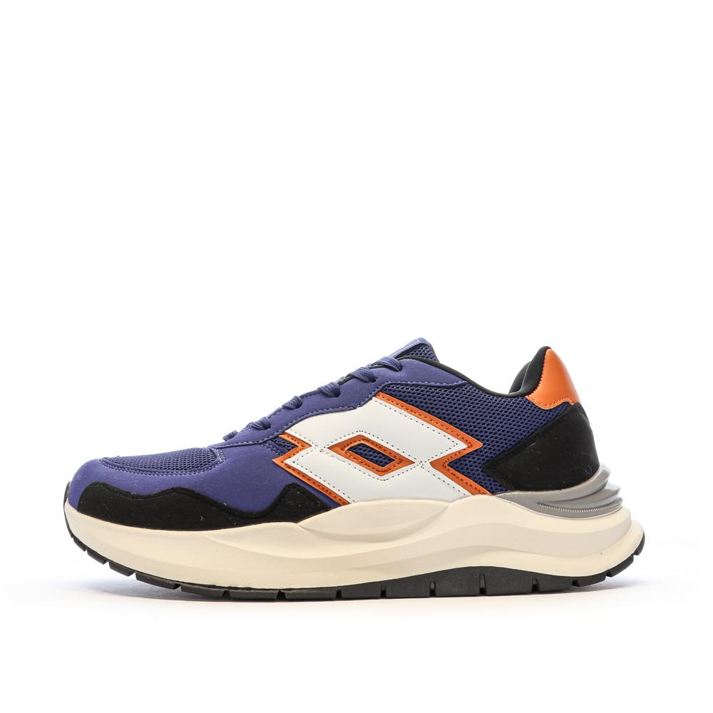 Lotto Baskets Marine/Blanches/Orange Homme Lotto Twenty6
