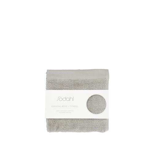 Södahl Comfort Organic Håndklæde, Light Grey, 40x60 cm