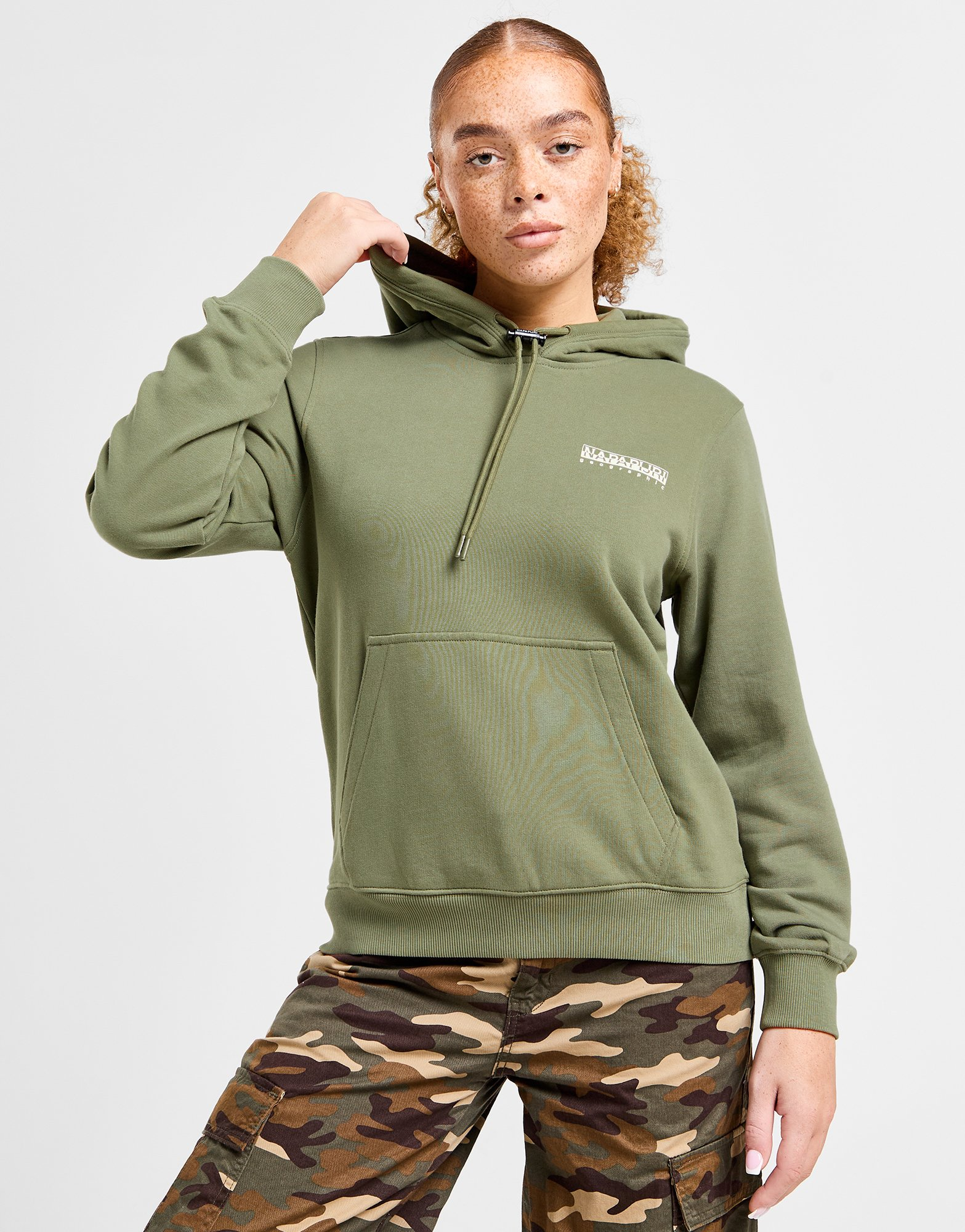 Napapijri Sweat à Capuche Mountain Tree Femme