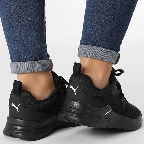 Baskets Femme Wired Run 374214 Puma Black Puma White