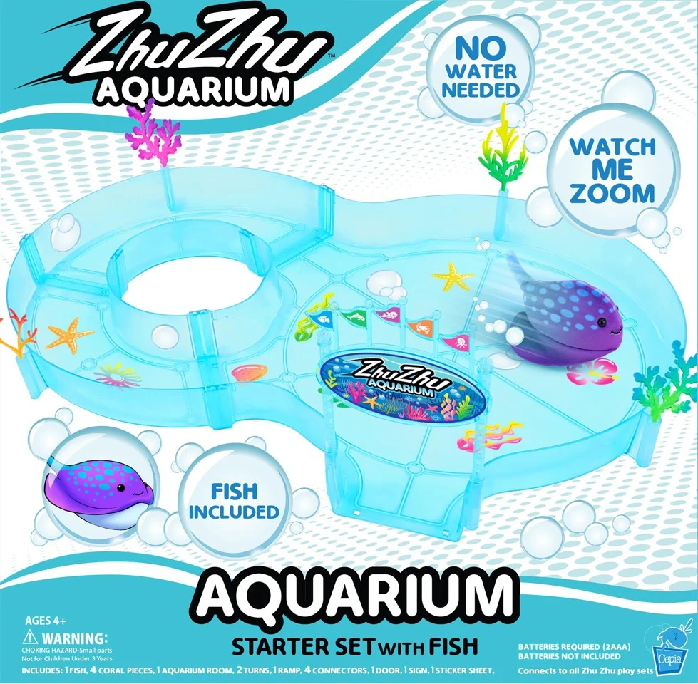 Zhu Zhu - Aquarium Startsæt med Fisk