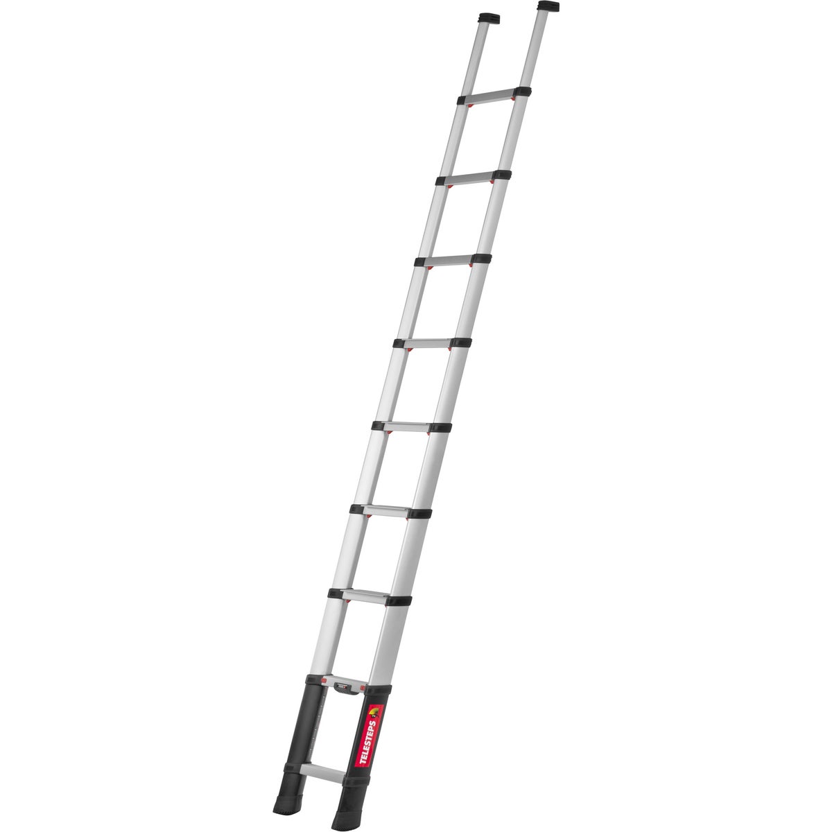 Iller Telesteps PRIME LINE telescopische ladder, geanodiseerd, met driehoekig stijlprofiel, 13 treden