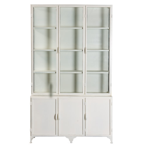 6-deurs kast Detroit White