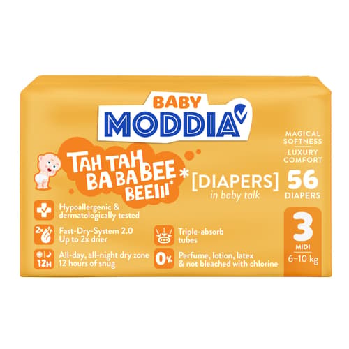 Moddia Baby Windeln 3 Midi