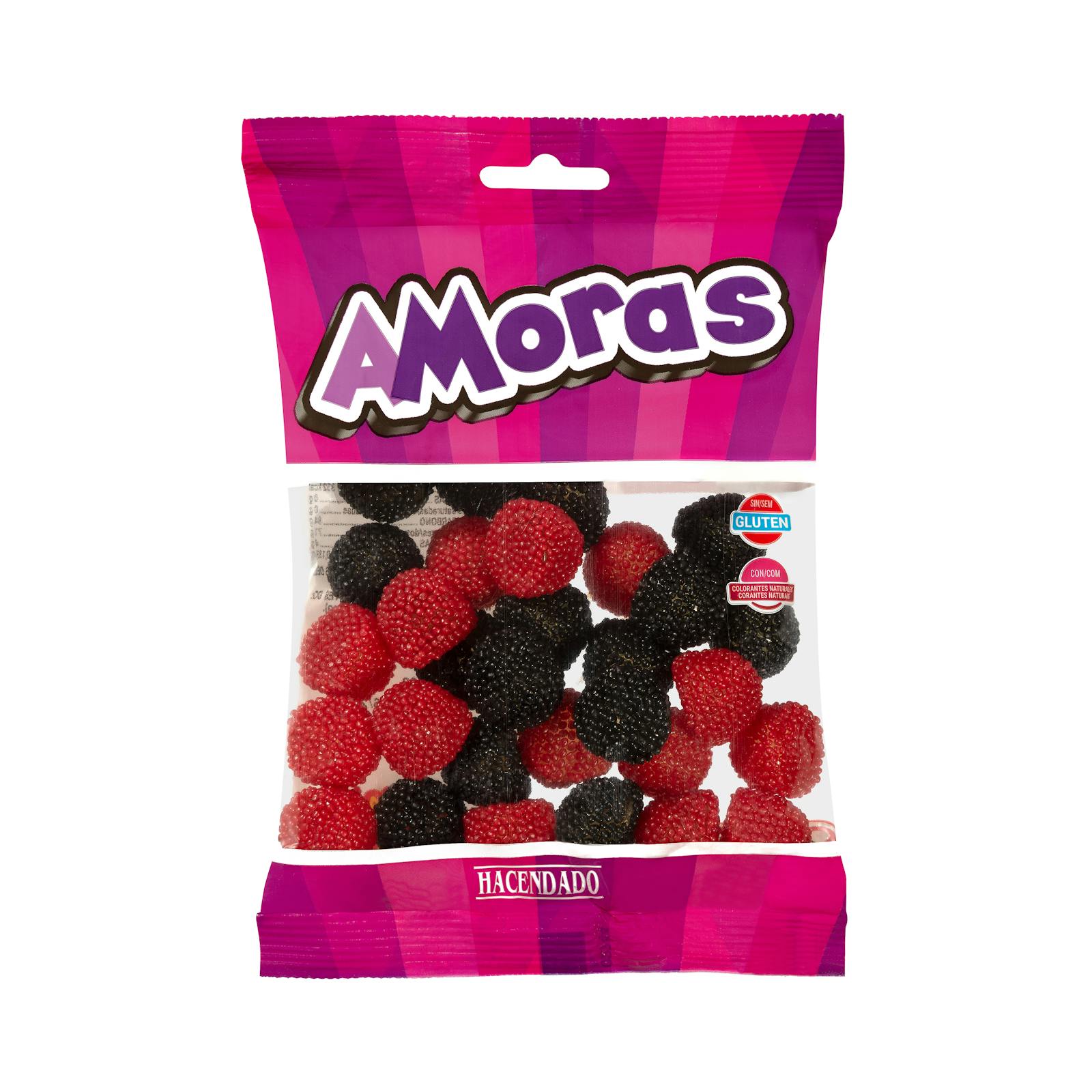 Bonbons aux mûres Hacendado