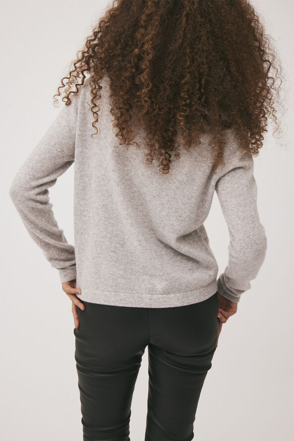 Magasin du Nord Collection Mabel 3 - 100% Cashmere Light grey melange