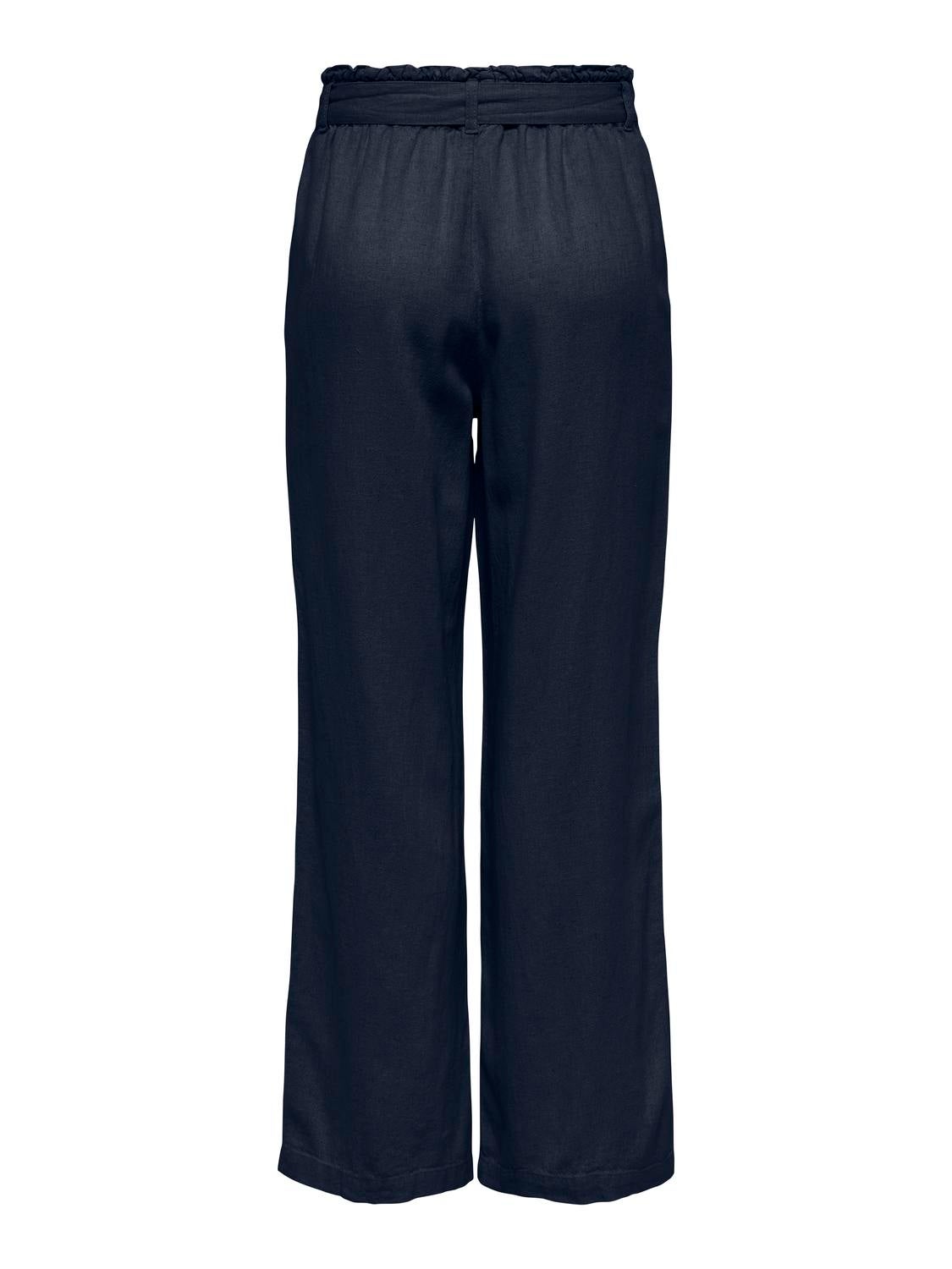 JDYSAY Mittlere Taille Locker geschnitten Hose Sky Captain