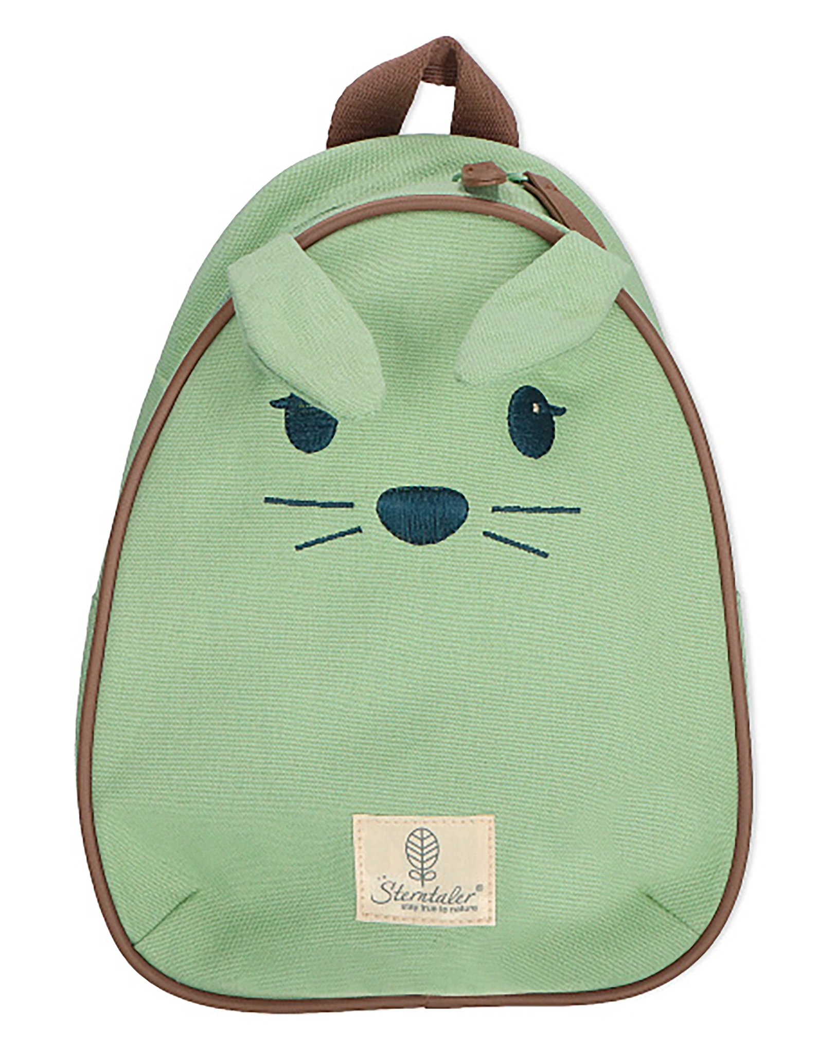 Kindergarten Rucksack KINNI HASE (28x21x10) in grün