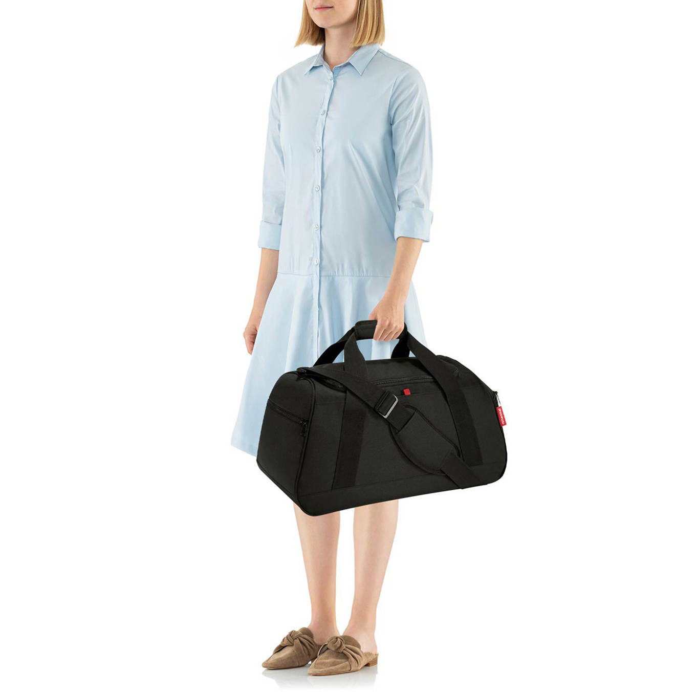 Reisenthel reistas Travelling Activitybag zwart/goudkleurig