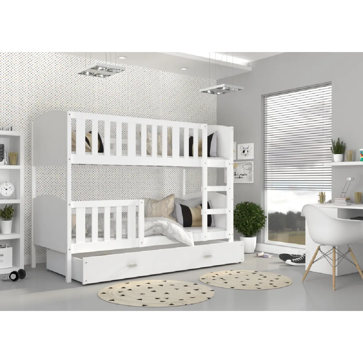 Kids Literie Tami 90x190 - Blanc