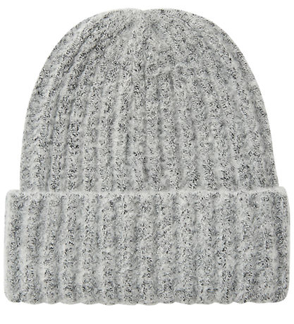Name It Mütze - Strick - NkfMadia - Light Grey Melange