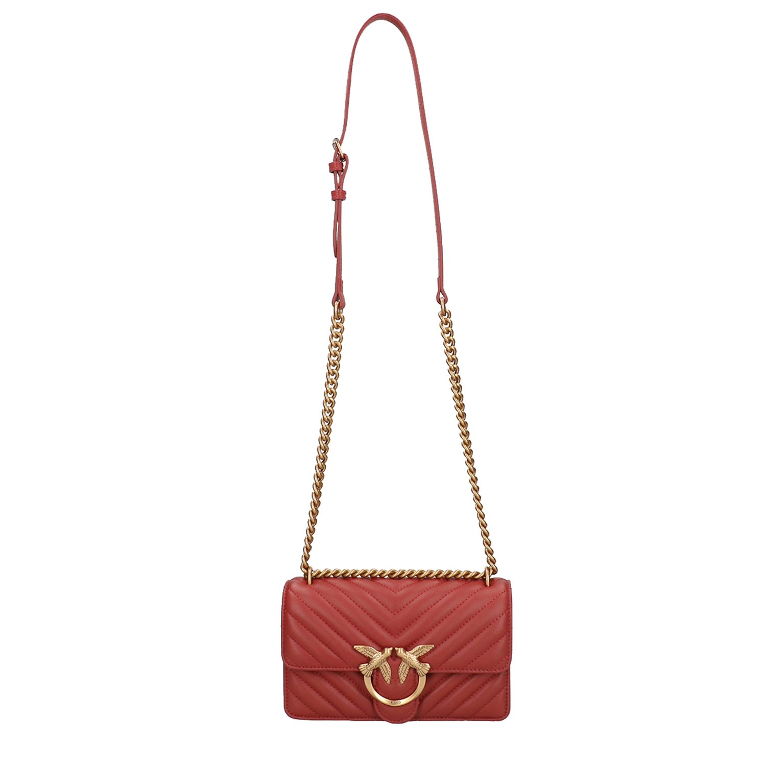 Pinko Love One Mini Dc C red ochre-antiqueÂ gold