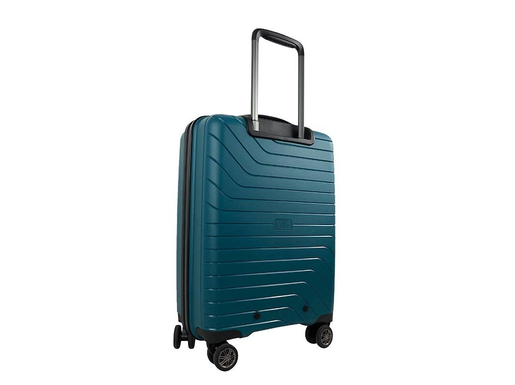 MALA DE CABINE AIRPORT AZUL 8 RODAS 55CM