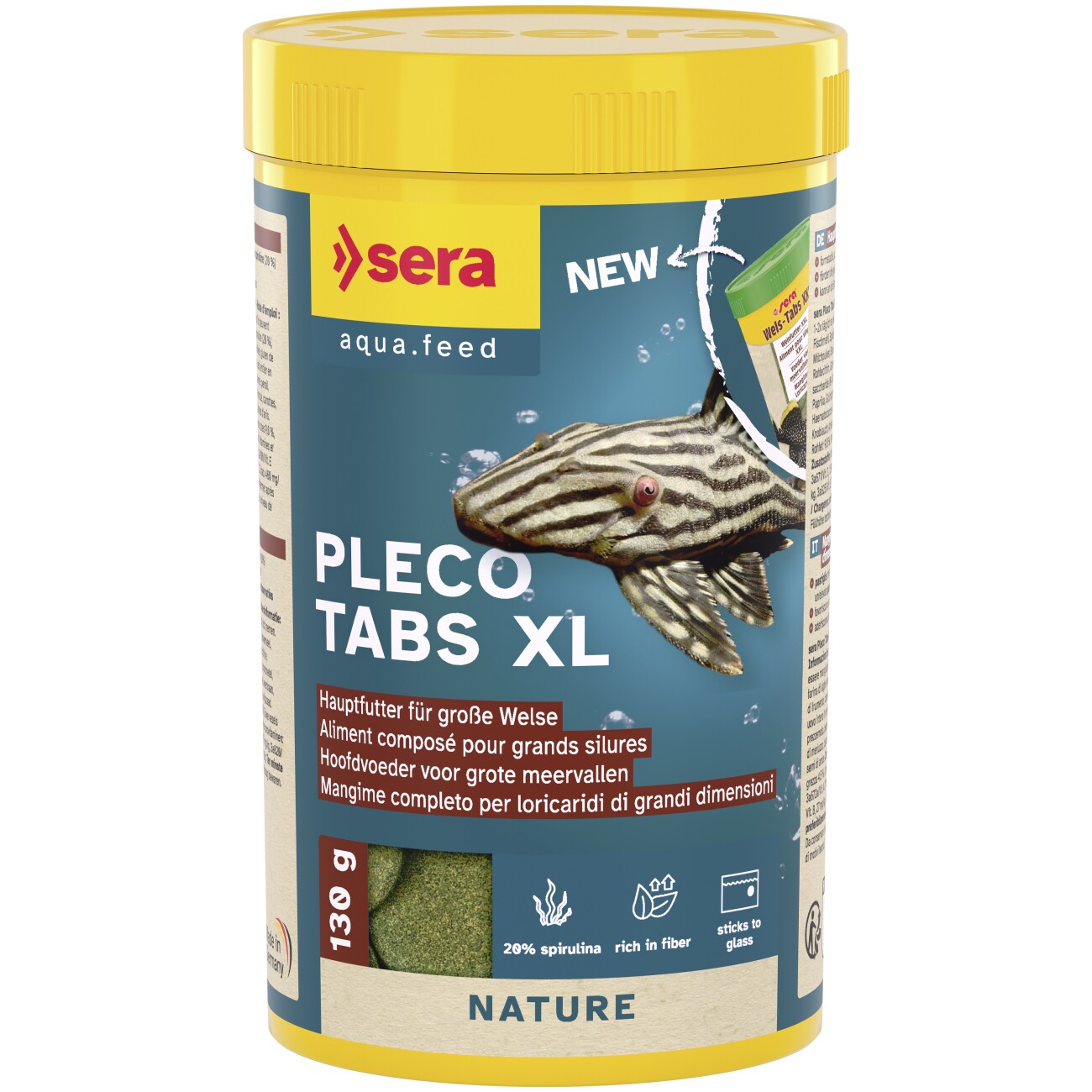 Sera Pleco Tabs XL 250 ml