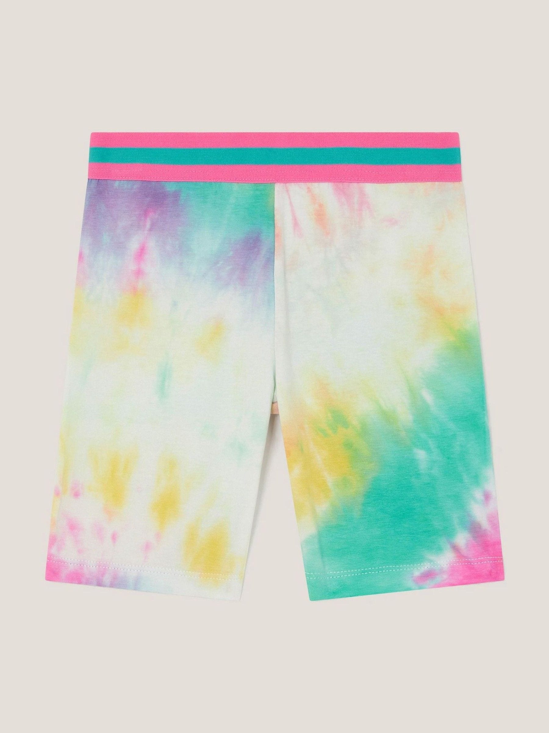 Monsoon Tie-Dye Cycle Shorts