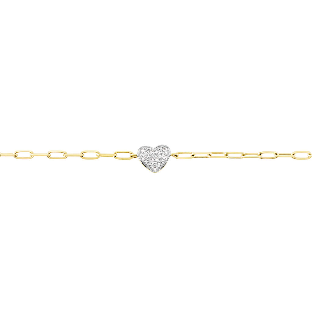 Bracelet Loved One Or Jaune Diamant