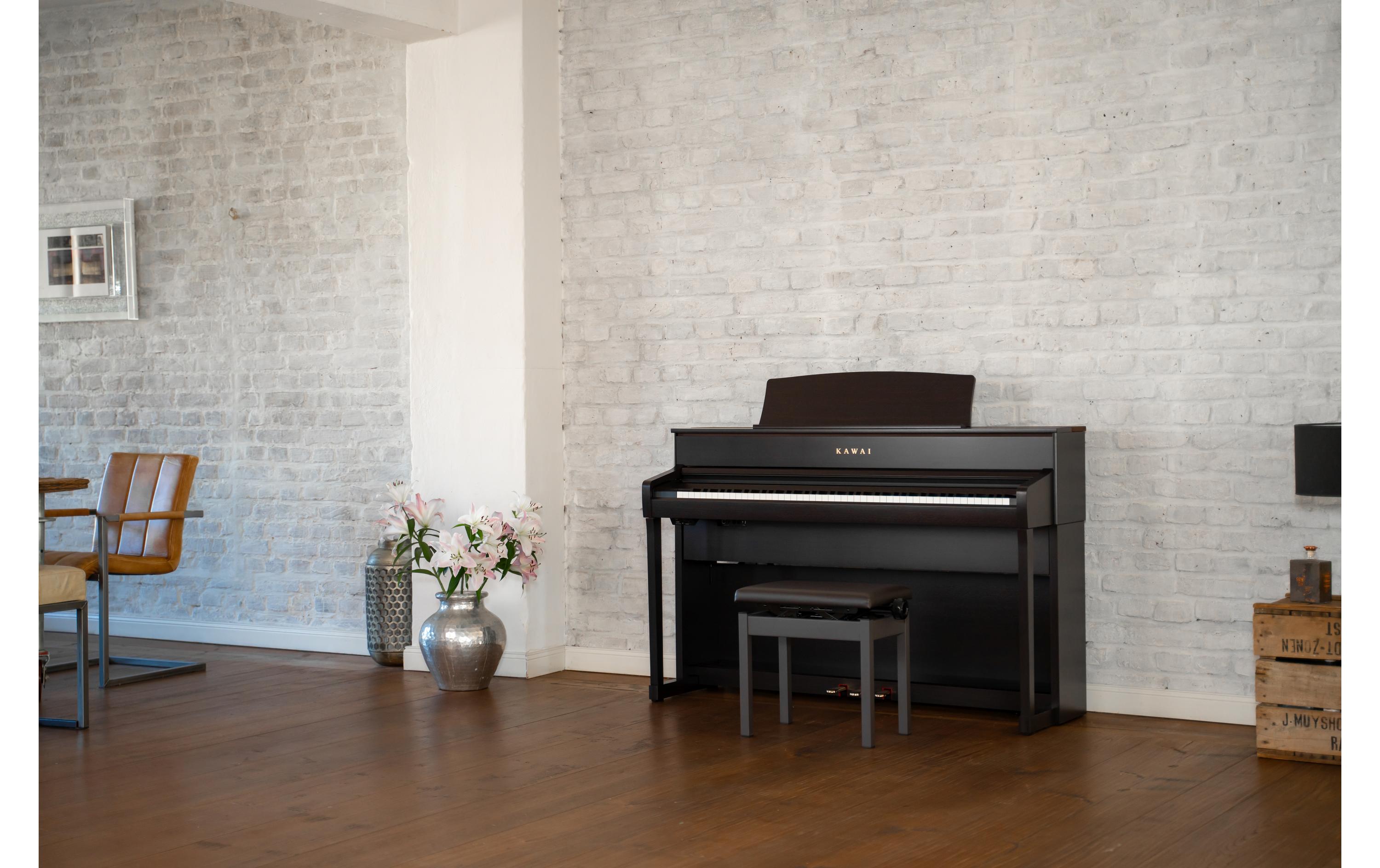 E-Piano CA-701 – Palisander<br>Digitalpiano mit Bluetooth-MIDI- und Audio-Konnektivität sowie USB-Anschlussmöglichkeit