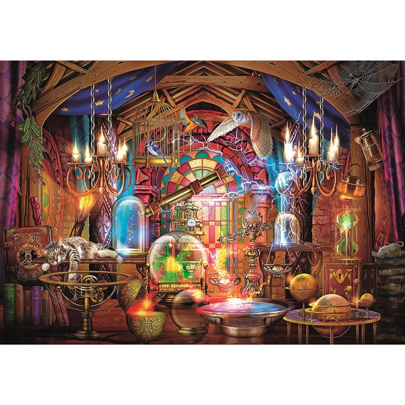 Clementoni - Puzzle 1500 pièces - Sorciers