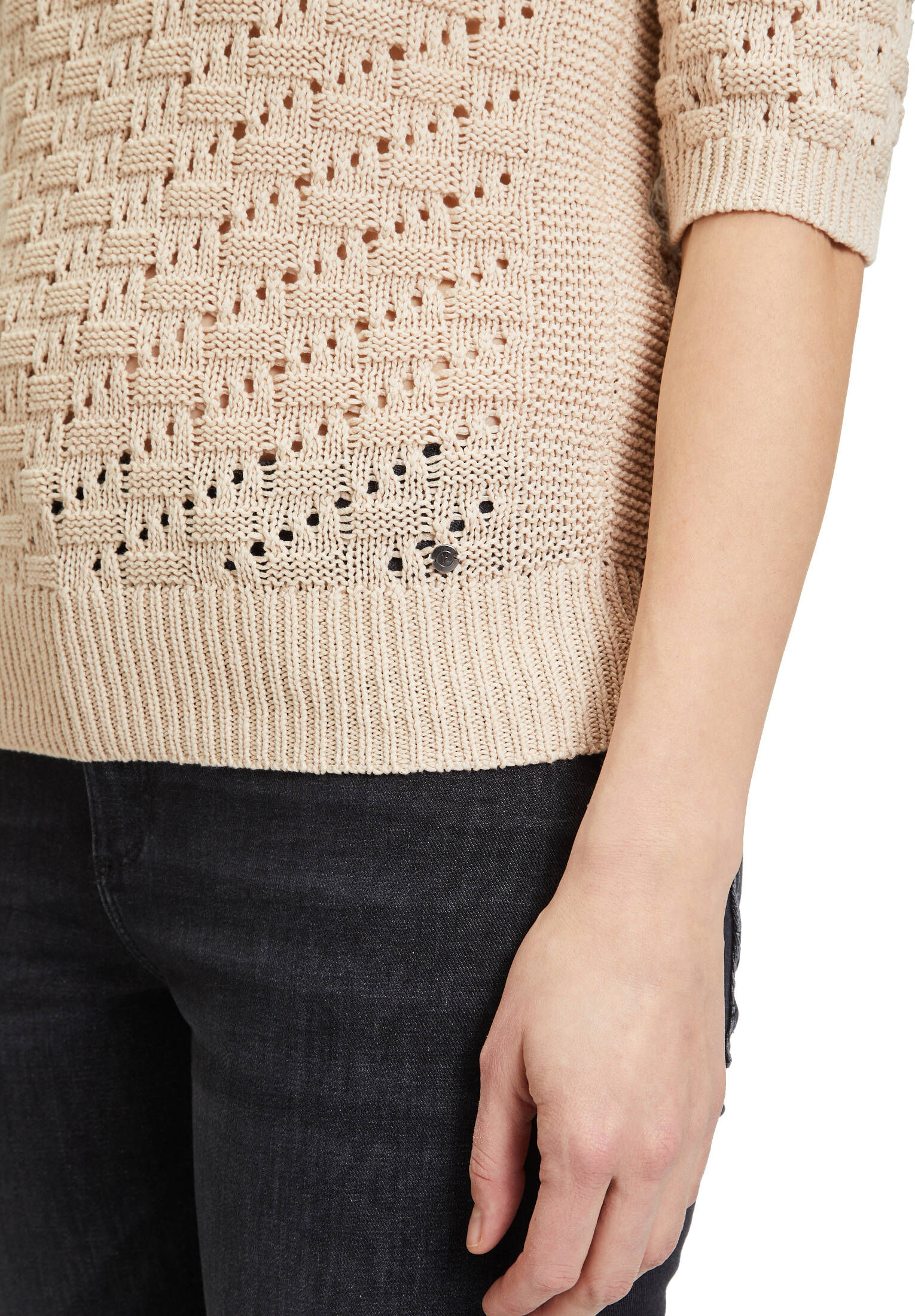 Betty & Co| Damen Strickpullover mit Rundhalsausschnitt