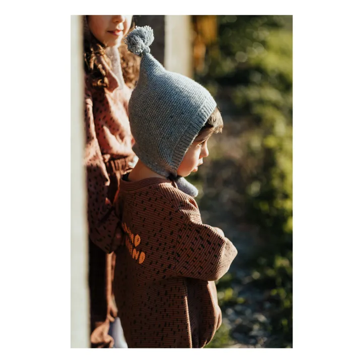 Bootani Bonnet Pompon Laine | Rose