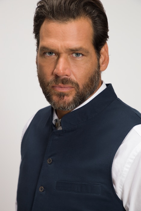 Weste, Tracht, Sweat, Stehkragen, Stickerei
