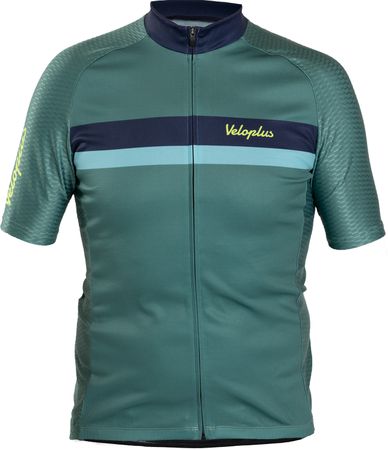1987 TEAM Herren-Kurzarmtrikot  pinegrün  L