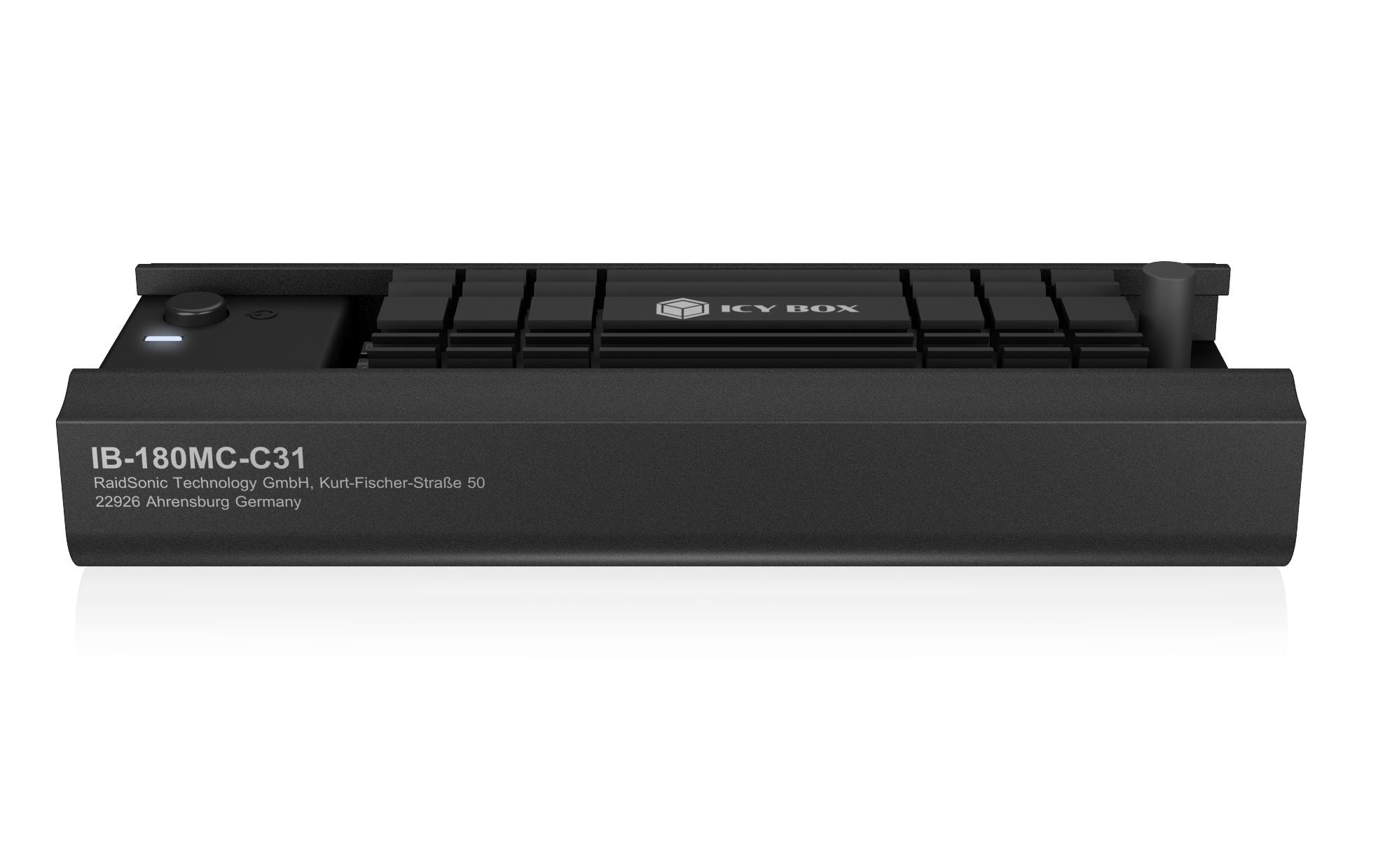 Dockingsstation IB-180MC-C31Dockingstation für M.2 SSD mit USB 3.2 (Gen 2) Typ-C oder Typ-A Anschluss