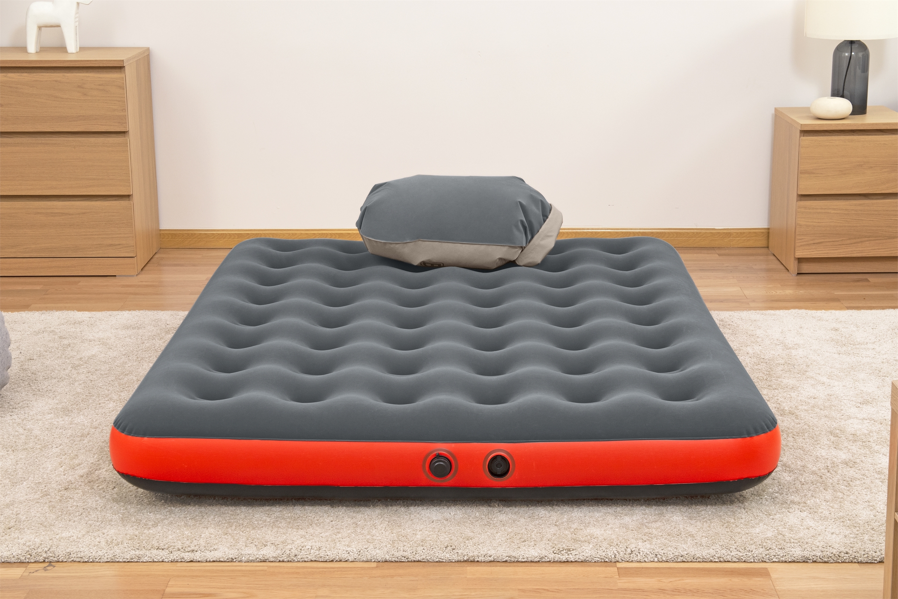 Luftbett Roll and Relax Queen 203 x 152 x 22 cm