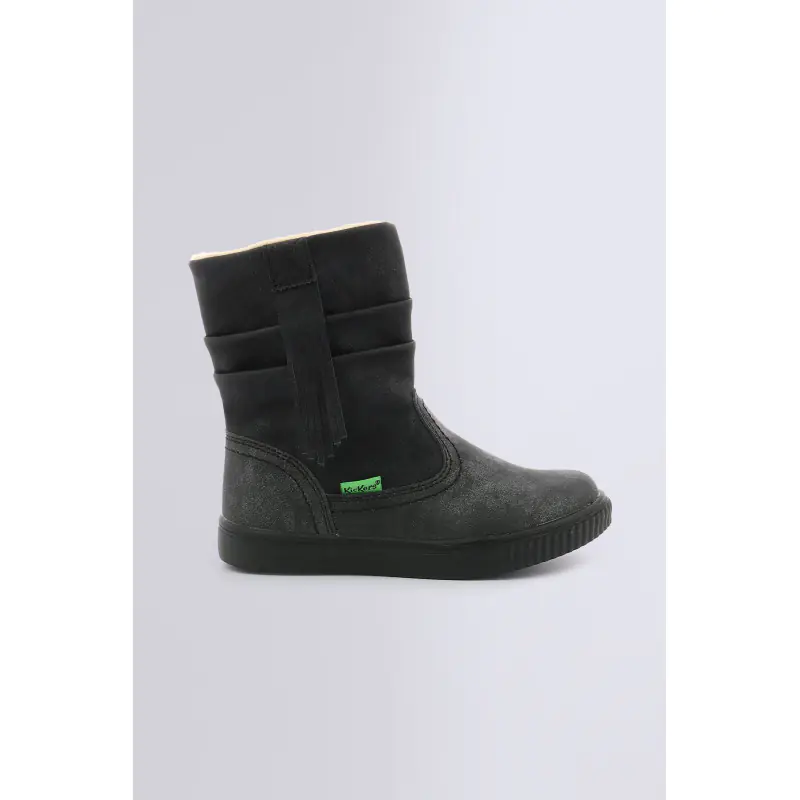 RUMBY NOIR BRILLANT BOOTS Synthétique Fille
